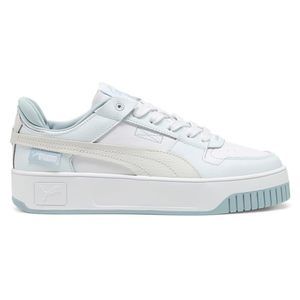PUMA Women's Carina Street VTG Platform Sneakers, White, 8